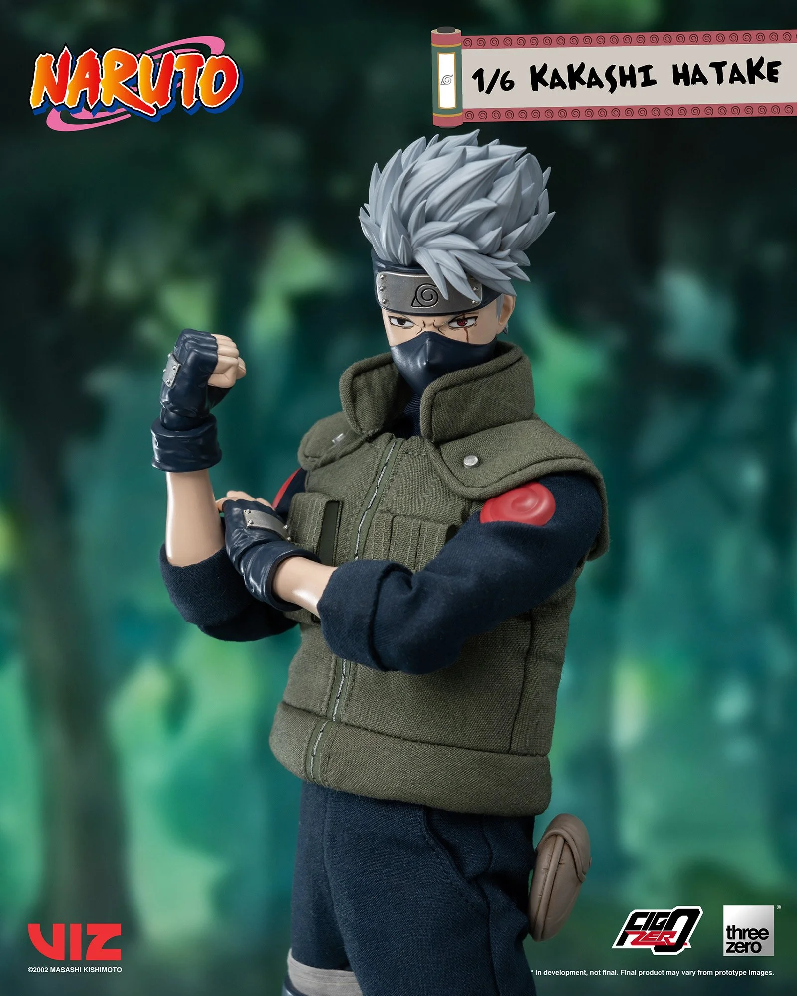 NARUTO -ナルト-』より「フィグゼロ 1/6 はたけカカシ」が海外で9/13